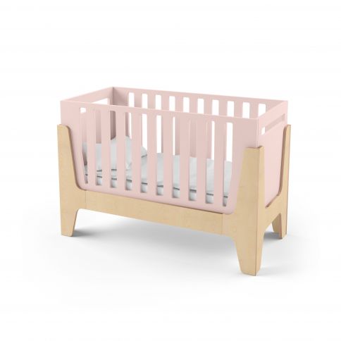 Crib Tower Baby pink / natural wood