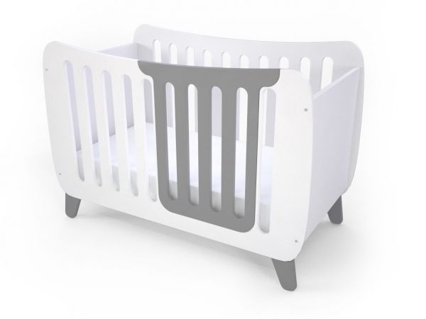 Crib Fashion Kit white / gray