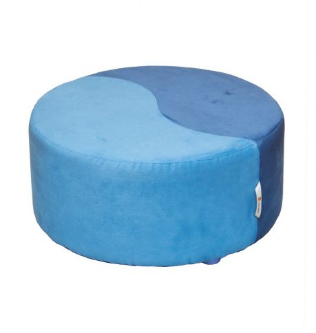 Children's ottoman indigo