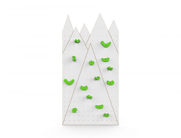 Children's climbing wall The Mountains white