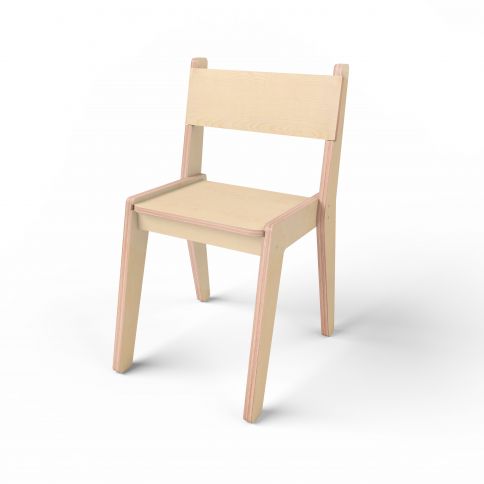 Children's chair Middle 1 natural wood