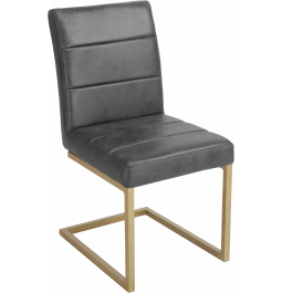 Chair GT KY8776 Black / Bronzing