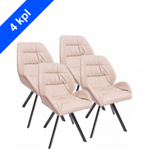 Chairs set GT K-0247 Cappuccino (4 pieces)