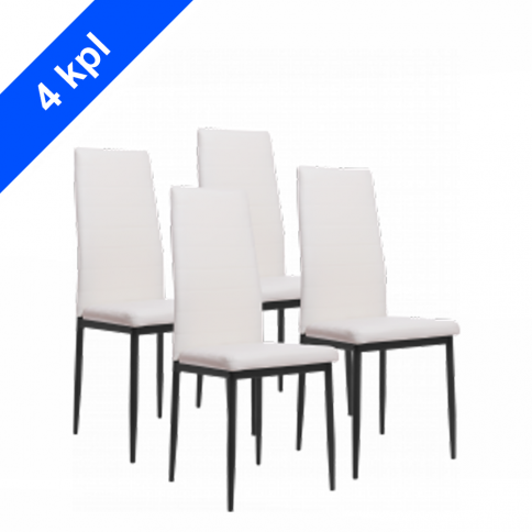 Chairs set GT K-2020 Cream White (4 pcs)
