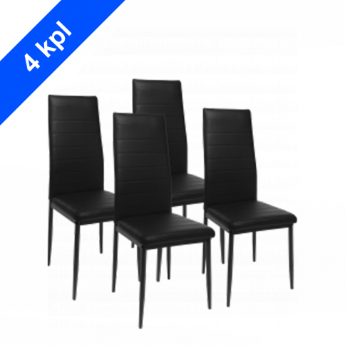 Chairs set GT K-2020 Black (4 pcs)