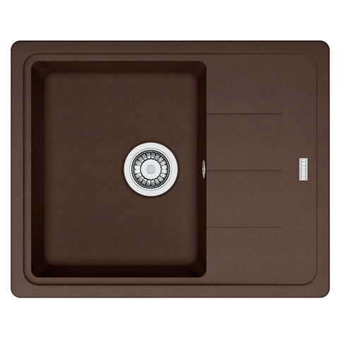 Sink with siphon granite BFG 611-62 chocolate Franke (114.0272.594)