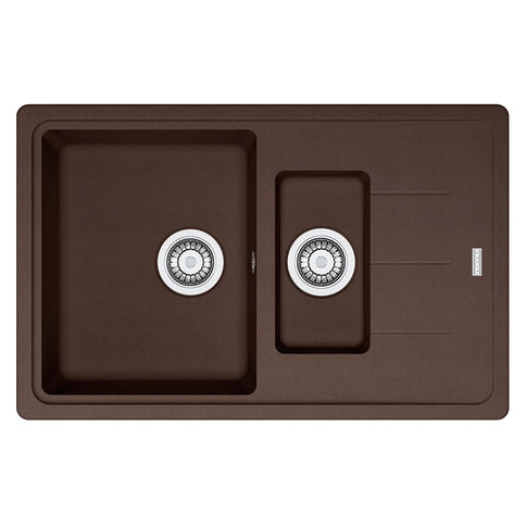 Sink  with siphon granite BFG 651-78 chocolate Franke (114.0272.632)