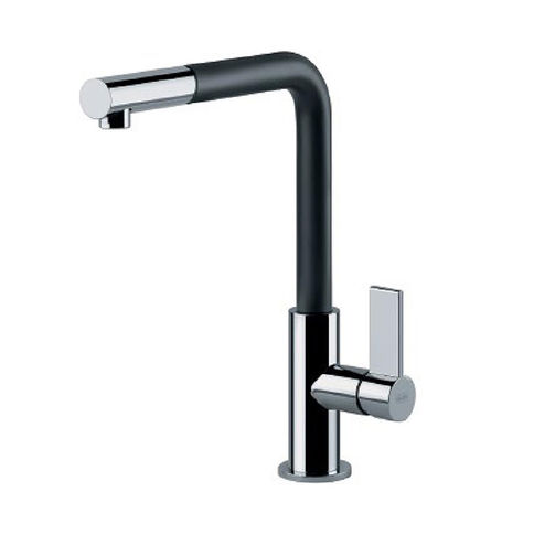 Taps Neptune Evo chrome / black Franke (115.0373.945)