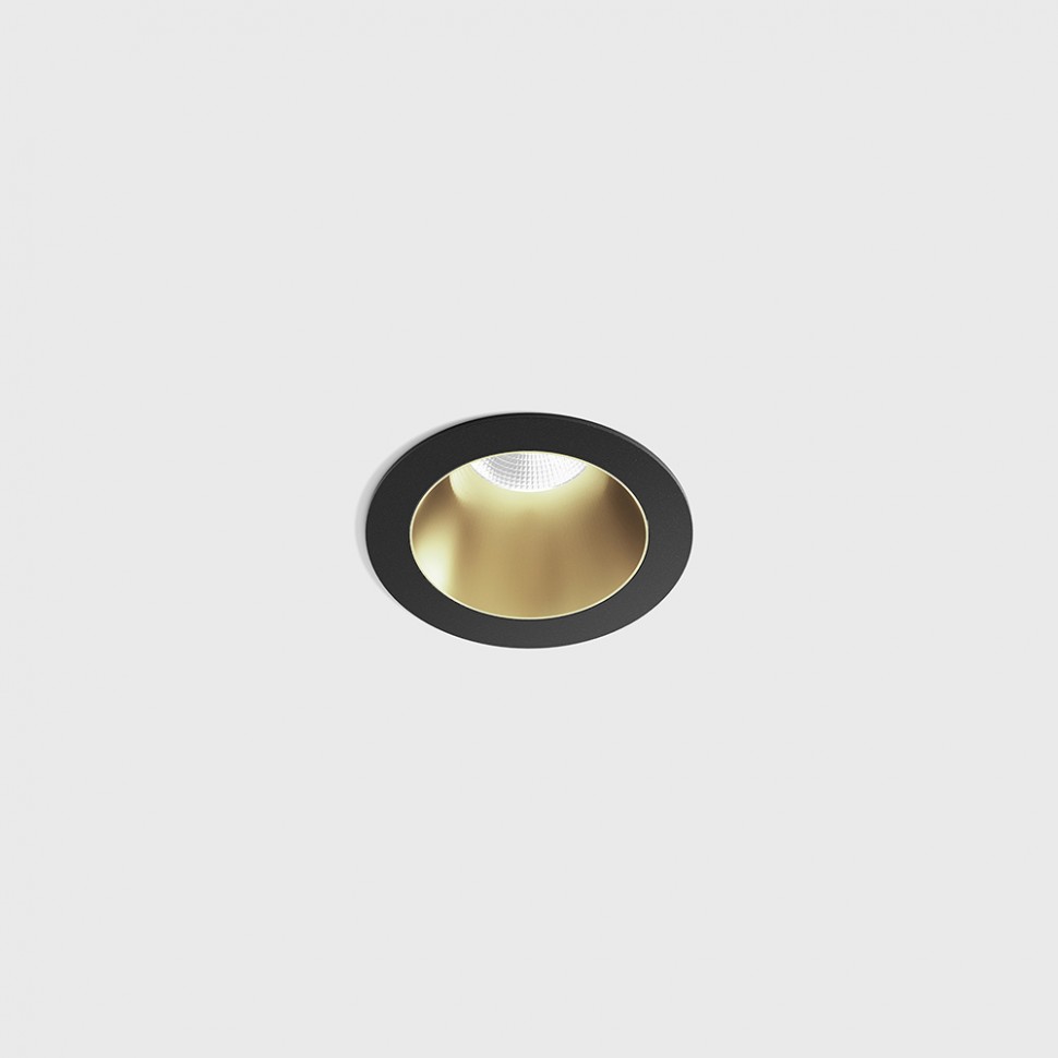 NANO R, D48mm, H67mm, LED 8W 4000K, gold-black (01.3910.8.940.BK + 01.A39 ...