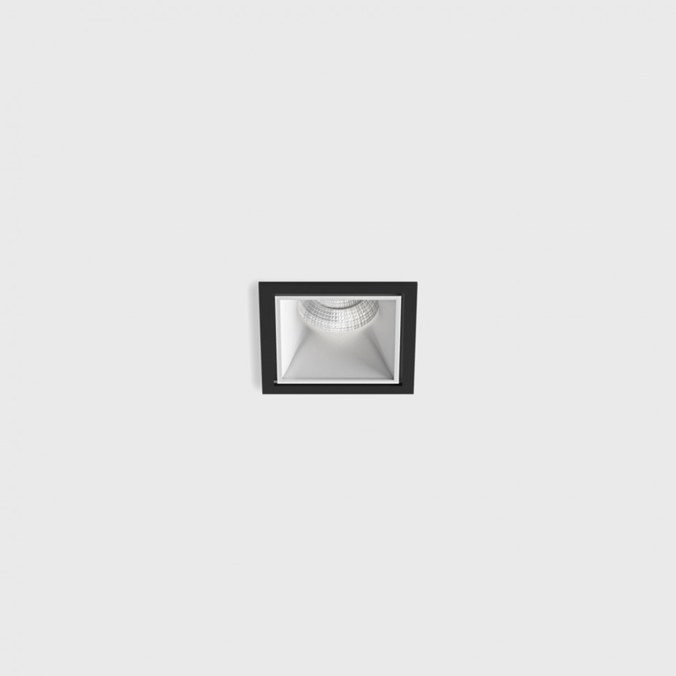 CELL, L90mm, W90mm, H82mm, LED 9W, 3000K, white / black (01.2010.10.930.BK)