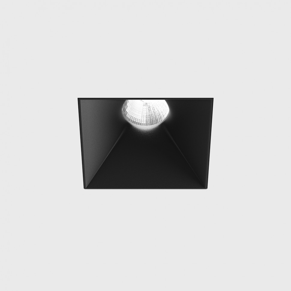 INVISIBLE Square, L110mm, W110mm, H105mm, LED 13W, 3000K, black (01.2211.13 ....