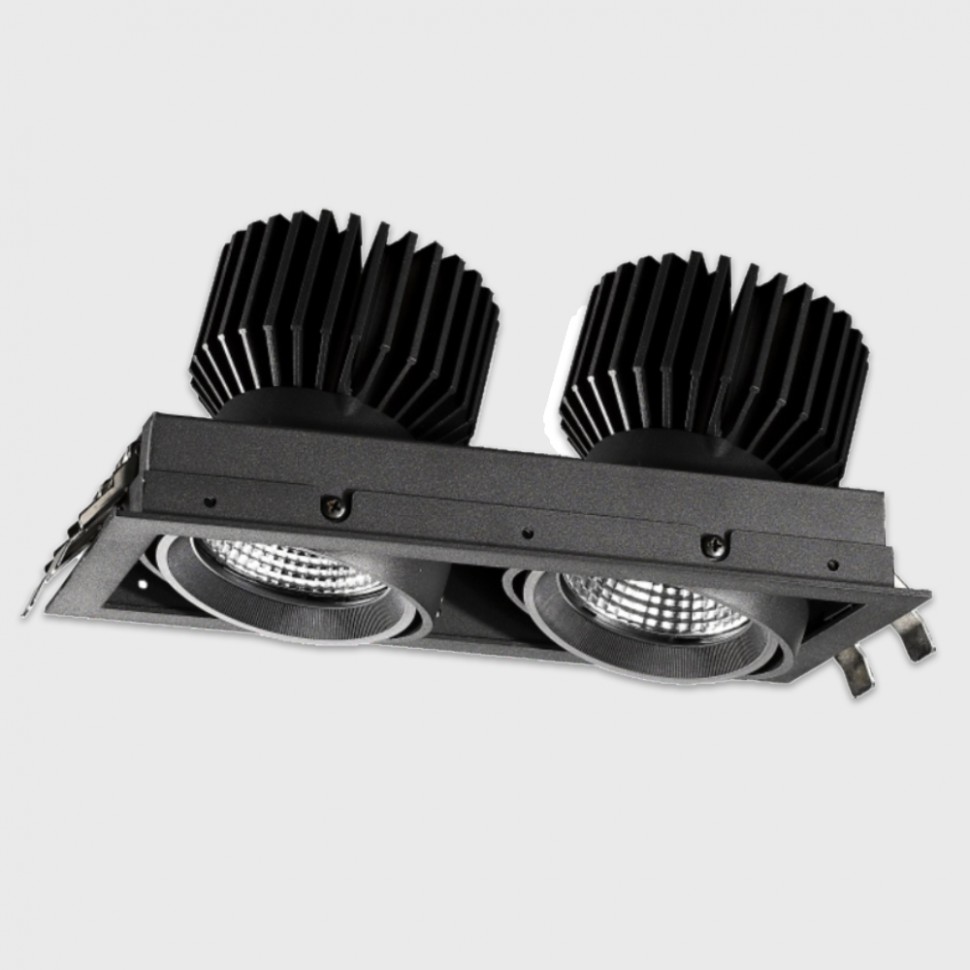 PRO IN, L260mm, W138mm, H115mm, LED 2x26W, 4000K, black (01.7722.52.840.BK)