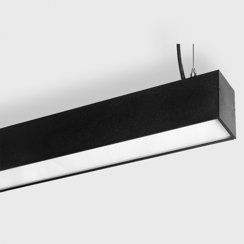 PROFILE, L1130mm, W52mm, H76mm, LED 26W, 3000K, black (05.3527.26.830.BK)