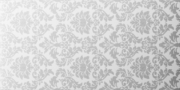 DAMASK WHITE-PLATA GLOSSY 60x120